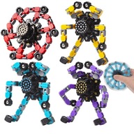 ROBOT FIDGET SPINNER SKLADACÍ ANTISTRESOVÝ 4 KS