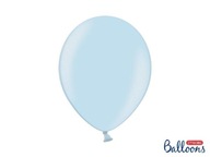 Silné balóny 30 cm, metalíza Baby Blue