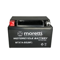 Batéria pre motocykle 7Ah MTX7A-BS GEL MORETTI