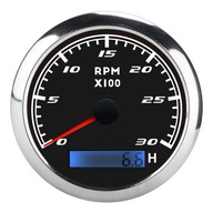 85 mm otáčkomer Tacho Gauge IP67 Tachometer Gauge