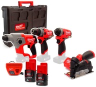 Súprava elektrického náradia Milwaukee M12 FPP4A-302P