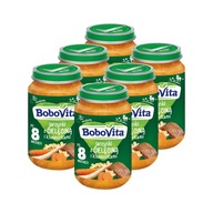 BoboVita zelenina s teľacím SET 6x190g