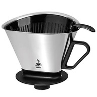 DRIPPER COFFEE filter, oceľový sládok GEFU