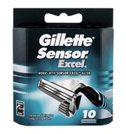 GILLETTE SENZOR EXCEL STROJOVÉ ČEPELE 10 KS