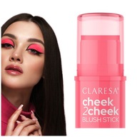 Claresa BLUSH tyčinková krémová lícenka 02 NEON CORAL ružová