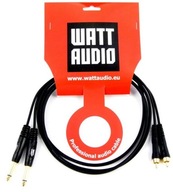 Watt audio kábel 2x RCA 2x Jack mono 2m