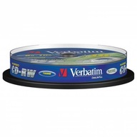 Verbatim CD-RW 700 MB torta 10 ks.