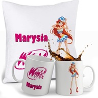 WINX CLUB SET HRNČEK + VANKÚŠ + MENO