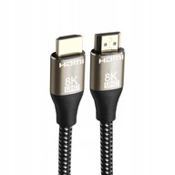 KÁBEL HDMI - HDMI 3D - 8K ULTRA HD 2.0 1m