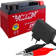 GEL AGM batéria 12V 4Ah + NABÍJAČKA NA MOTO SKÚTER