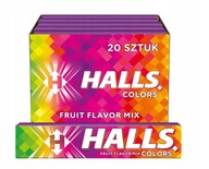 HALLS DROPS COLORS MIX CUKRINKY 33,5 g 20 ks