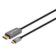 Kábel adaptéra USB-C na DisplayPort DP Alt Mode 8K