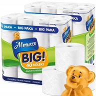 ALMUSSO BIG BEZ ZÁPACHU TOALETNÝ PAPIER 3 VRSTVA 80 VALCOV