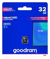 PAMÄŤOVÁ KARTA GOODRAM 32 GB MICRO SD HC CLASS 10