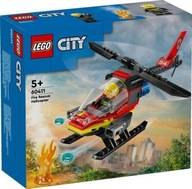 Hasičský záchranársky vrtuľník Lego CITY 60411