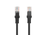 LANBERG Patchcord Lanberg UTP kat.5e 20m čierny