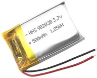 Lipo batéria 902030 3,7V 500mAh POS Bluetooth