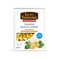 Bezlepkové tortelloni s ricottou a špenátom 250g Le Veneziane