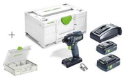 FESTOOL Rázový uťahovák TID18 4.0 Plus + ZDARMA