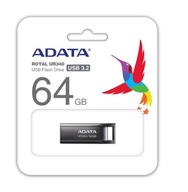 Pendrive ADATA UR340 64 GB USB 3.2 až 100 MB/s kov