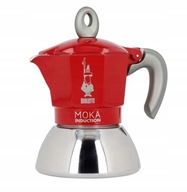 Bialetti New Moka Induction 2 tz červený kávovar