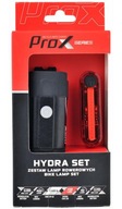 PROX SADA BICYKLOVÝCH LAMP SADA HYDRA SADA 400Lm + WEGA 40Lm SÚPRAVA USB LAMPY