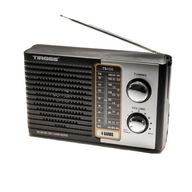 Prenosné rádio TIROSS AM FM SW sieť a batéria