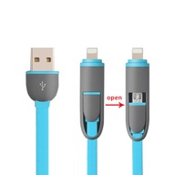 2 USB port 3-cestný zapaľovač do auta Ch