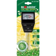 pH meter, sonda, tester pôdneho substrátu, Biogarden