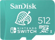 SanDisk Ultra microSDXC 512 GB Nintendo Switch 100/90 MB/s A1 UHS-I