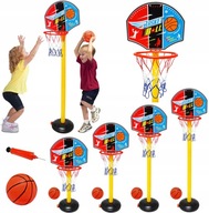 BASKETBALOVÁ SÚPRAVA PRE DETI KOŠIKOVÁ LOPTA 140 CM