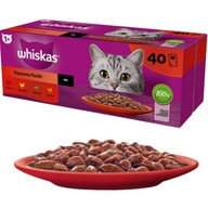 Whiskas mokré krmivo pre mačky hovädzie, kuracie, jahňacie, hydinové 85g x 40ks