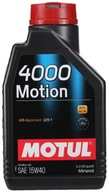 MOTOROVÝ OLEJ 15W-40 1L 4000 MOTUL