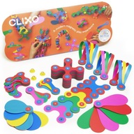 Magnetické bloky Clixo - Super Rainbow Pack - 60 ks