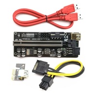 Riser USB3.0 PCI-E 6PIN 010S + plus 8 kondenzátorov