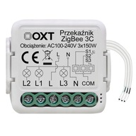 Mini relé OXT 3-okruhové ZigBee SWTZ23 TUYA