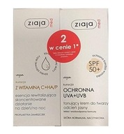 Krém ZIAJA MED 2v1 SPF 50+ a revitalizačná esencia