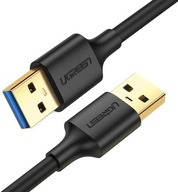 UZELENÝ SILNÝ KÁBEL USB-USB SUPERRYCHLOSTNÝ 2M KÁBEL