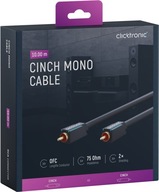 CICKTRONIC audio kábel RCA-RCA koaxiálny SPDIF 10m