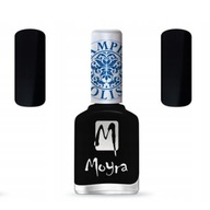 Moyra Stamp Polish 06 Black Black 12 ml.