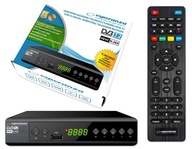 DEKODÉR POZEMNÝ TV TUNER HD DVB-T2 HEVC H.265