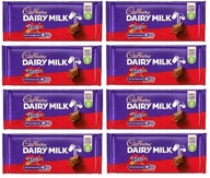 8x 120g CADBURY Daim čokoláda UK čokoláda