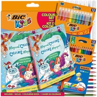 BIC MAGICAL CHARACTERS CREATIVE ART KIT pastelky fixky
