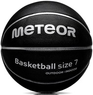 Basketbalová lopta METEOR Cellular 7, ČIERNA, ODOLNÁ