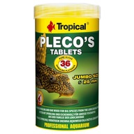 Pleco's Tablets krmivo pre ryby vo forme potápavých tabliet ⌀25mm 250ml