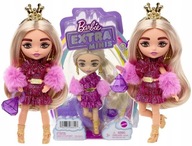 MATTEL BARBIE EXTRA MINIS MÓDNA BLONDOVLÁ BÁBIKA V DOPLNKOV K ŠATÁM HJK67