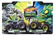 HOT WHEELS Monster Truck - Múmia vs Swamp Monster