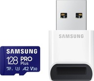 Pamäťová karta Samsung PRO Plus micro SDXC 128 GB U3 A2 V30