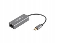 Natec Cricket USB-C 3.1 -> RJ-45 1Gb sieťová karta na kábli