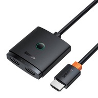 BASEUS HDMI SPLITTER 4K 60Hz BIO-SMEROVÝ S 1 m KÁBLOM